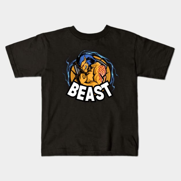 Beast Kids T-Shirt by ZenFit
